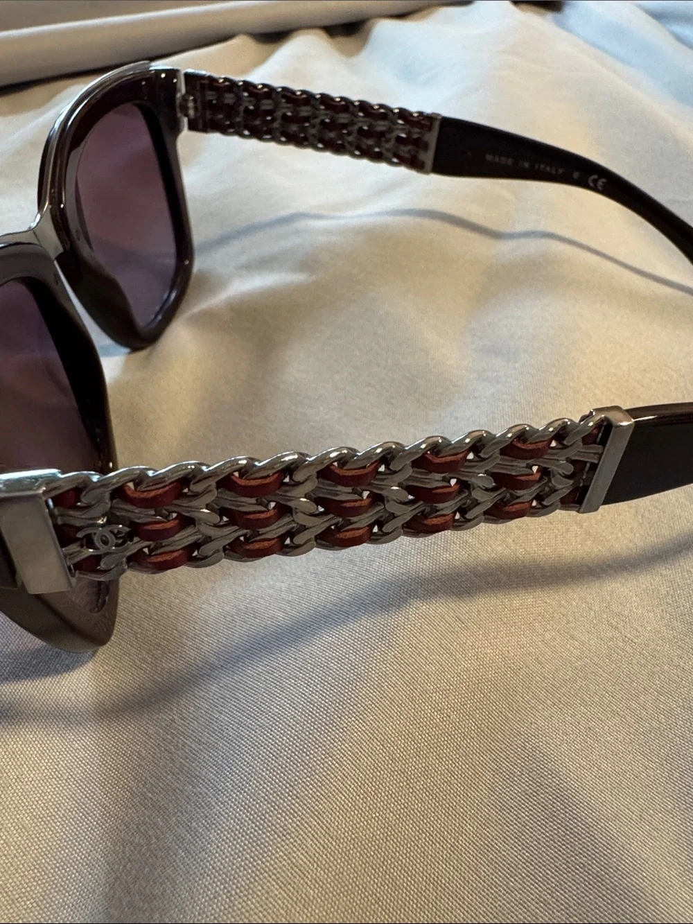 Chanel Sunglasses in Dark Purple